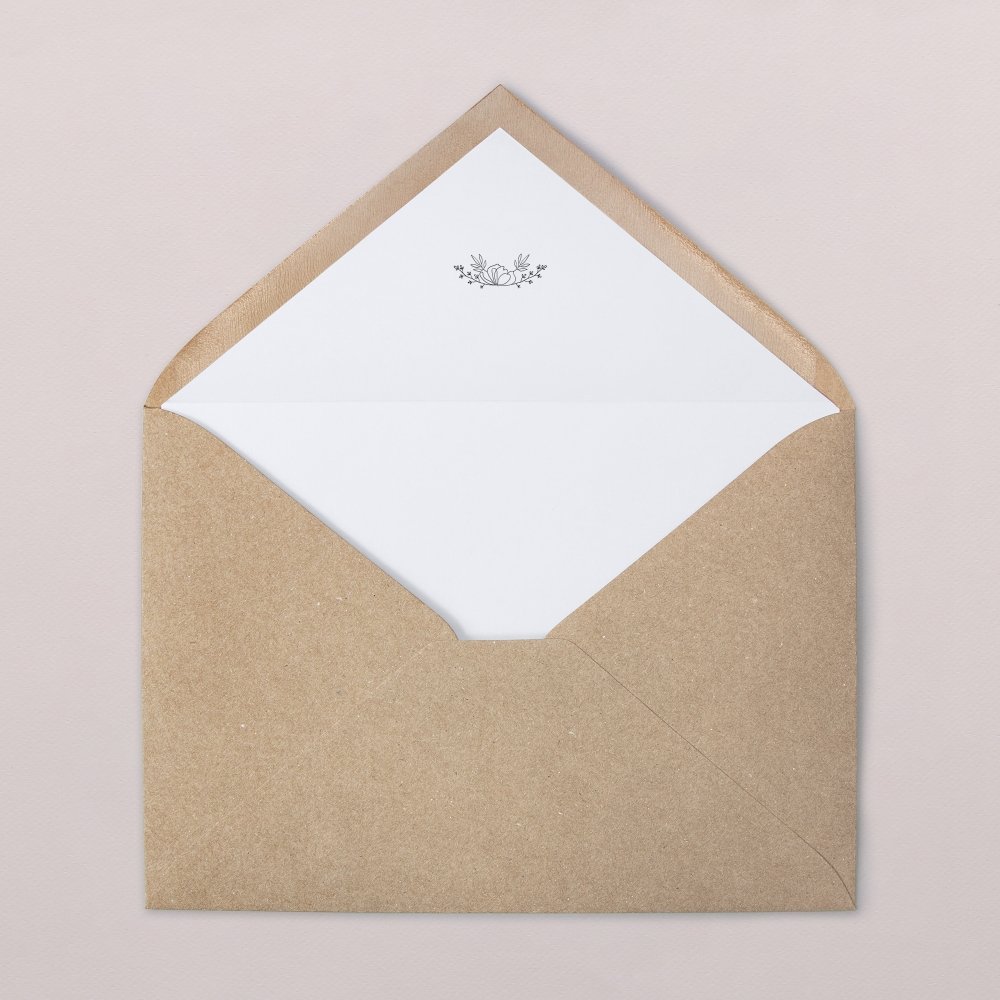 Binnenkant envelop